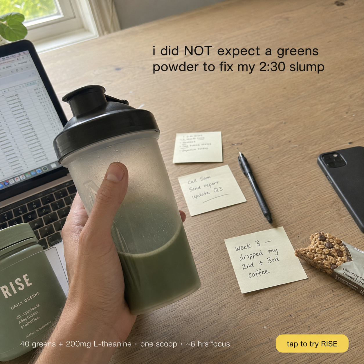 Greens UGC ad